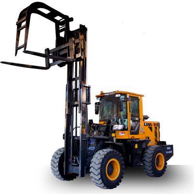 江西產(chǎn)5噸越野叉車 雙輪胎、四驅(qū)與鏟斗多路閥的優(yōu)勢解析